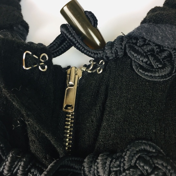 Marc by Marc Jacobs Jacket Cardigan XS Black Full - Picture 3 of 8